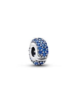 Royal Blue Stone Clip Charm | Pendant